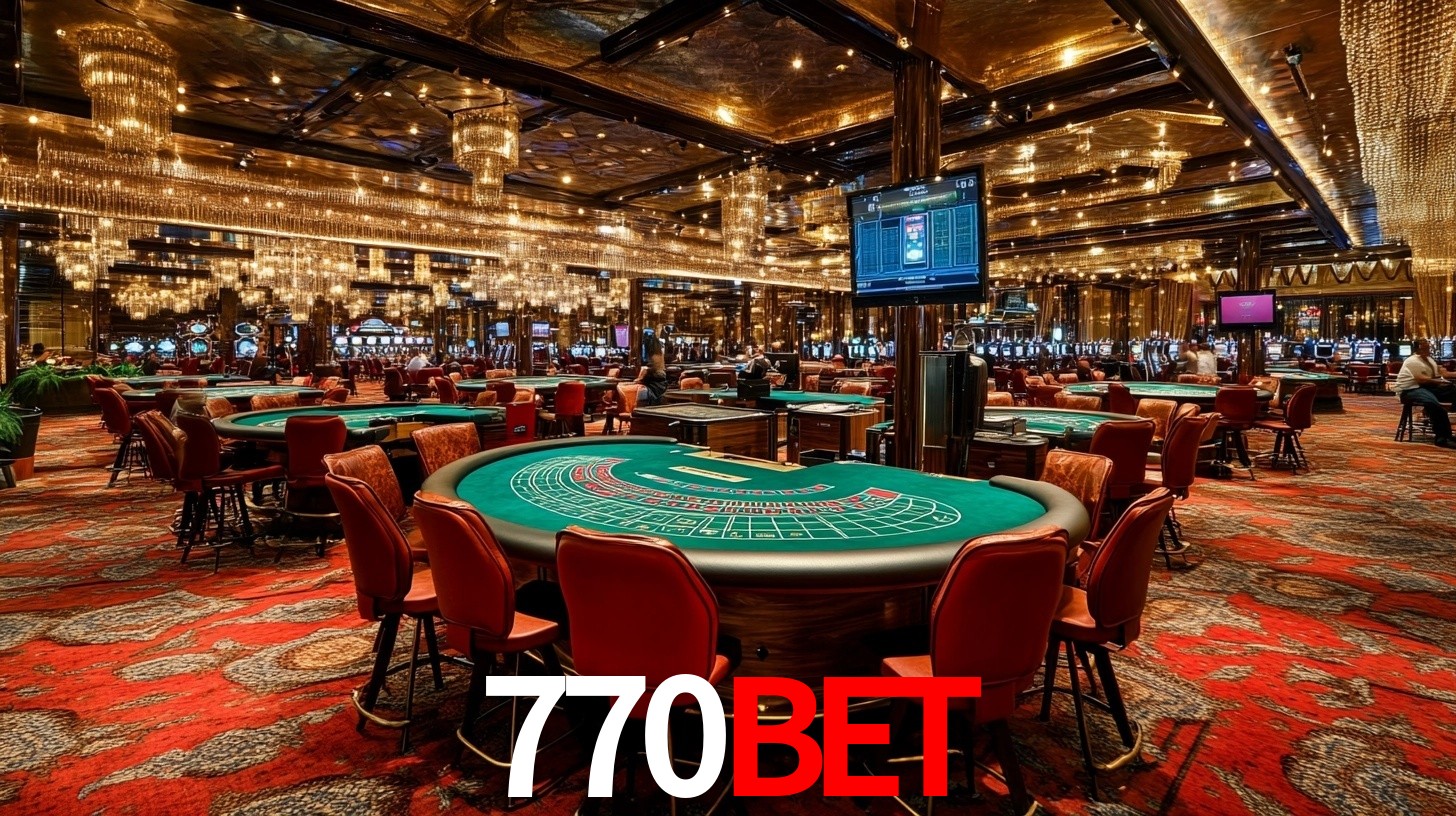 Sinta a adrenalina dos jogos de cassino com 770BET